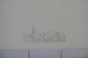 Wimo's wall drawing (details)